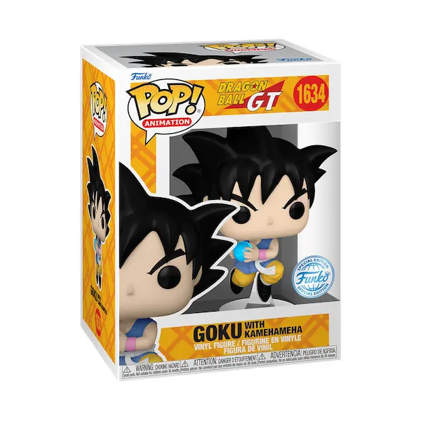 Funko POP Dragonball GT Goku w:Kamehameha 1634