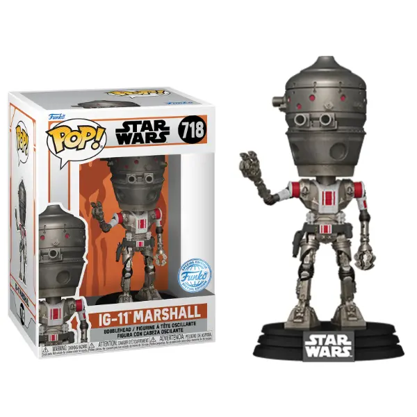 Funko POP Star Wars IG-11 Marshall 718 Special Edition