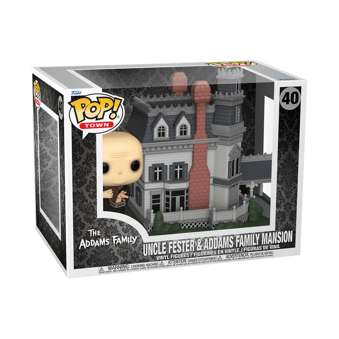 Funko POP The Addams Family - Uncle Fester & Addams Family Mansion 40 – Bild 3