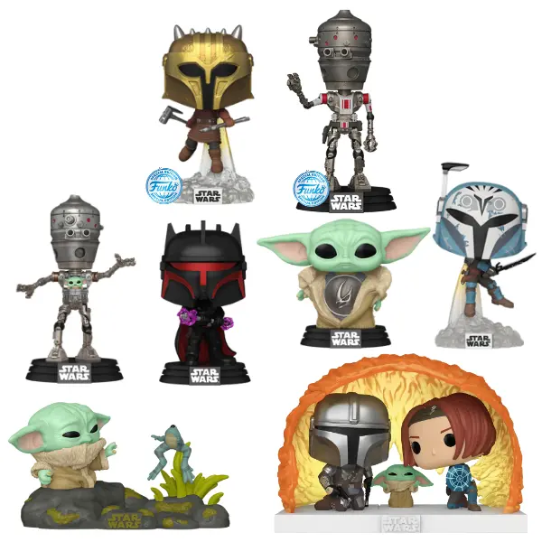 Funko POP Funko POP Star Wars: The Mandalorian - Bundle (Complete)