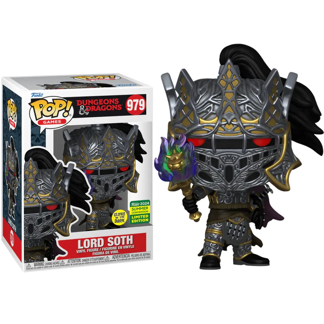 Funko POP Dungeons & Dragons - Lord Soth 979 GITD - Summer Convention 2024