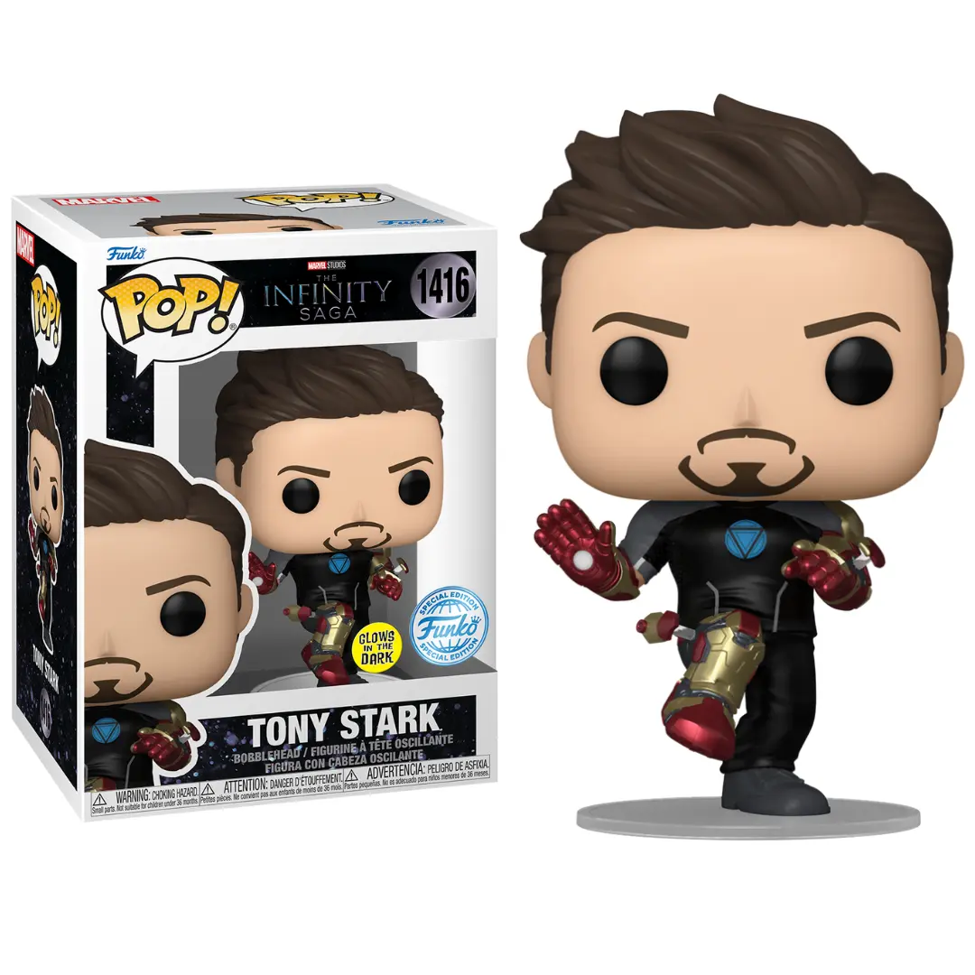 Funko POP Marvel The Infinity Saga - Tony Stark 1416 GITD - Special Edition