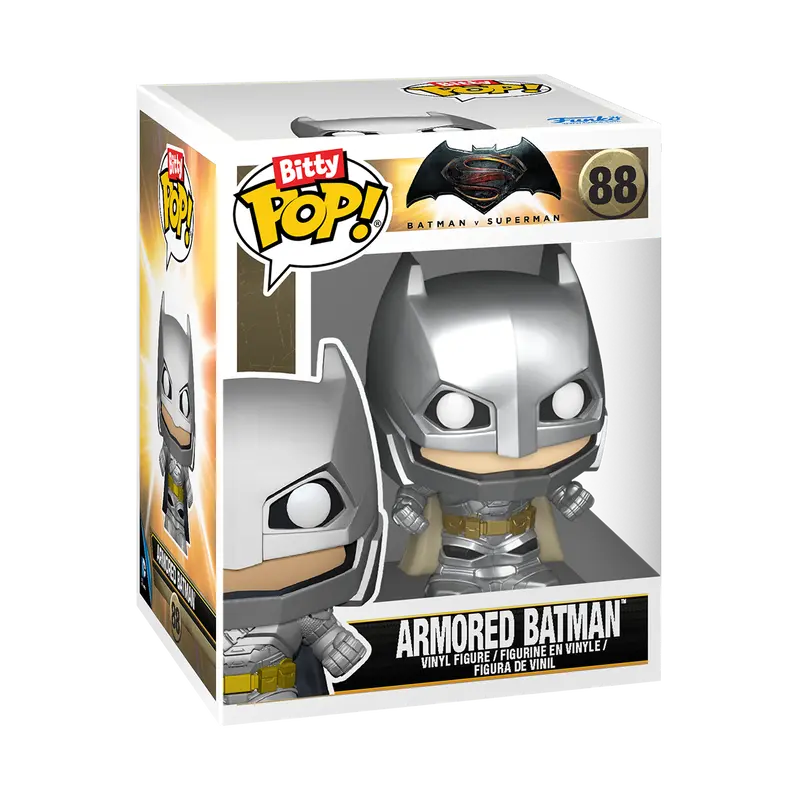 Funko Pop! Bitty Ride: DC Comics - Armored Batman w/ Batmobile – Bild 3