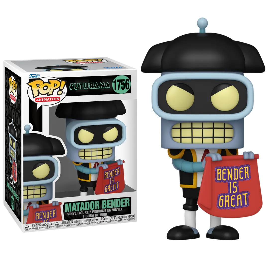Funko POP Futurama Matador Bender 1756