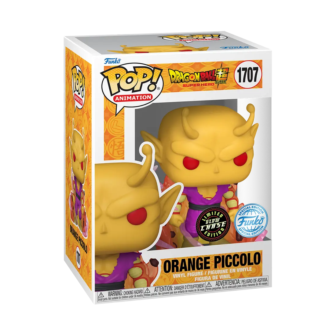 Funko POP! Dragonball: Super Hero - Orange Piccolo Chase Bundle 1707 – Bild 7