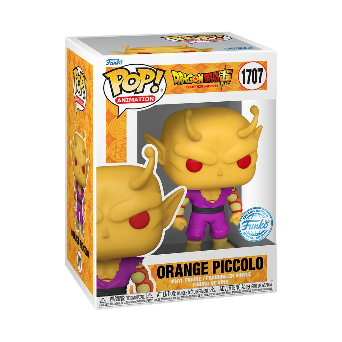 Funko POP! Dragonball: Super Hero - Orange Piccolo Chase Bundle 1707 – Bild 3