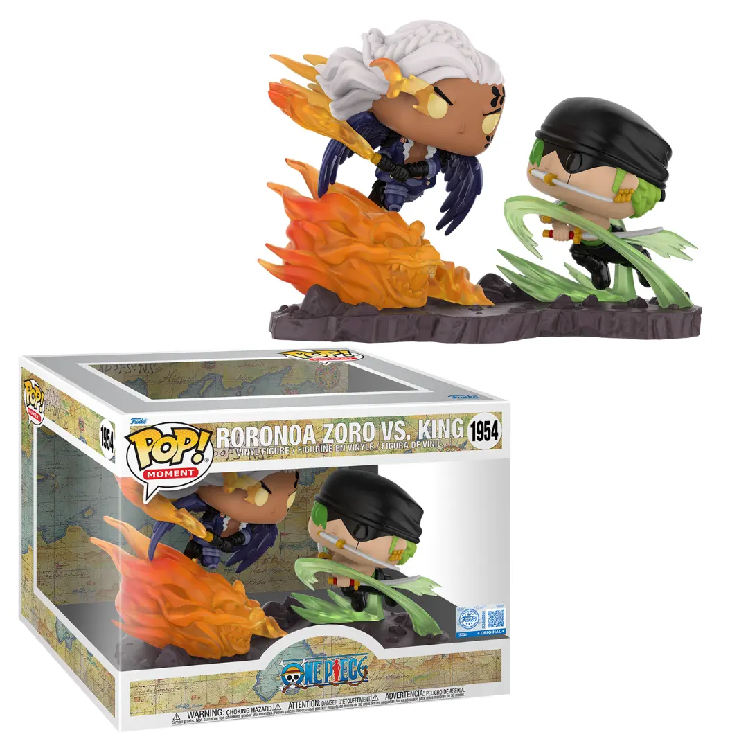 Funko POP One Piece Roronoa Zoro vs. King 1954