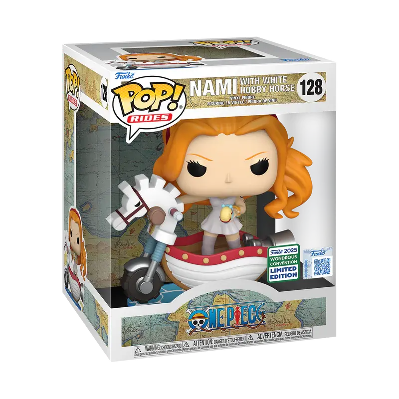 Funko POP One Piece Nami w:White Hobby Horse 128