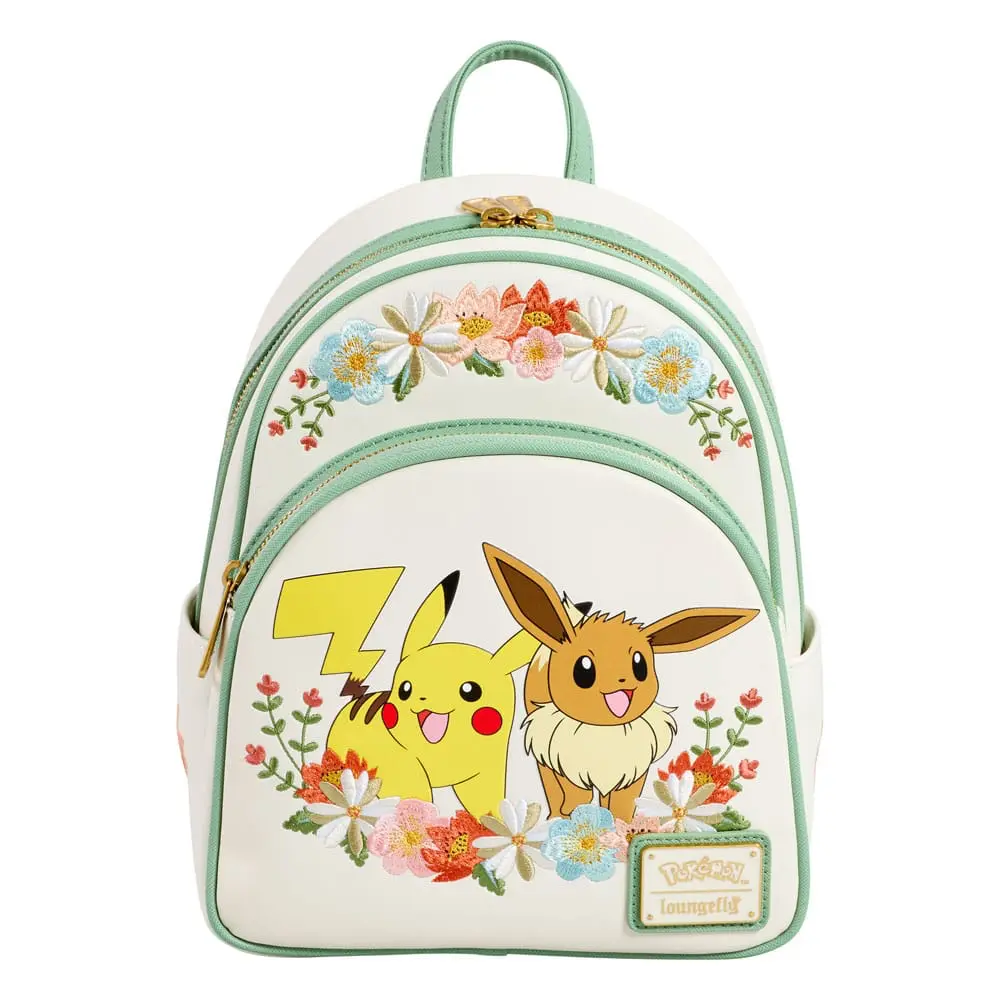 Pokemon by Loungefly Mini Rucksack Pikachu & Eevee Floral