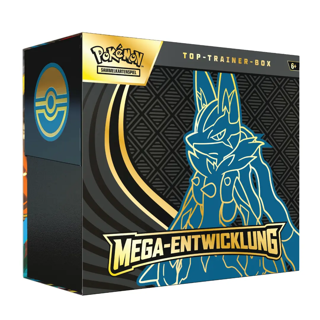 Pokémon: Mega Entwicklung Lucario Top Trainer Box *Deutsche Version*