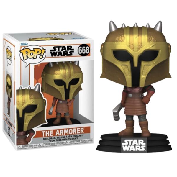Funko POP Star Wars The Mandalorian The Armorer 668