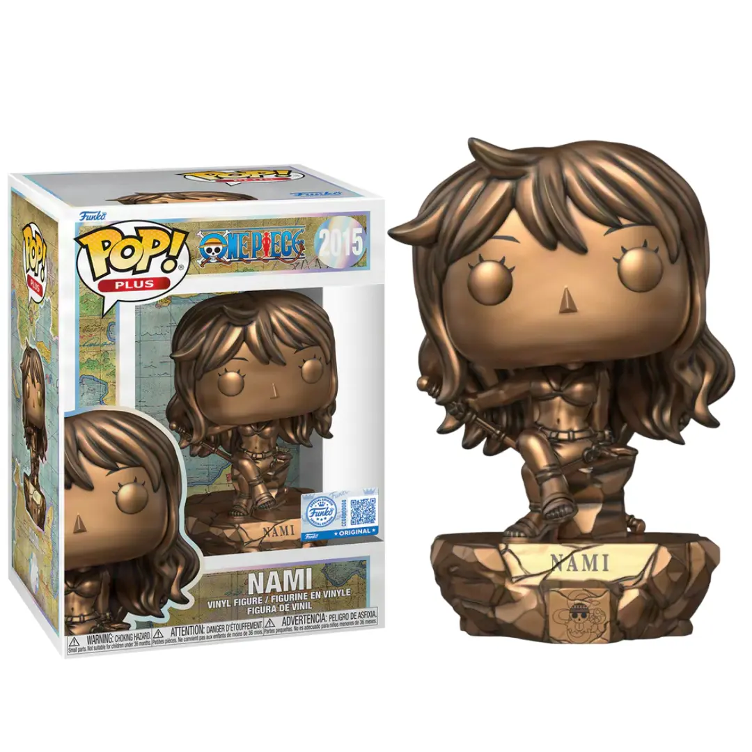 Funko POP Plus One Piece Nami 2015 Bronze