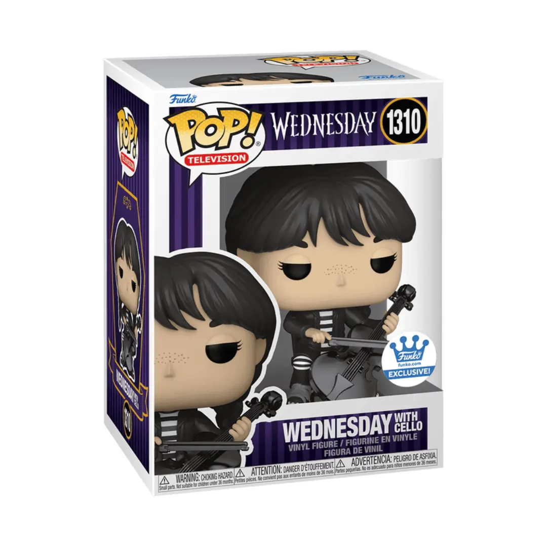 Funko POP Wednesday - Wednesday w/Cello 1310 Funko exclusive – Bild 3