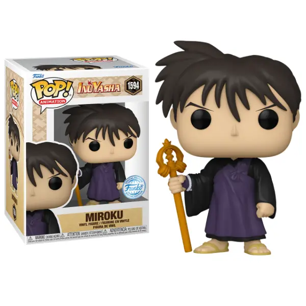 Funko POP Inuyasha Miroku 1594 Special Edition