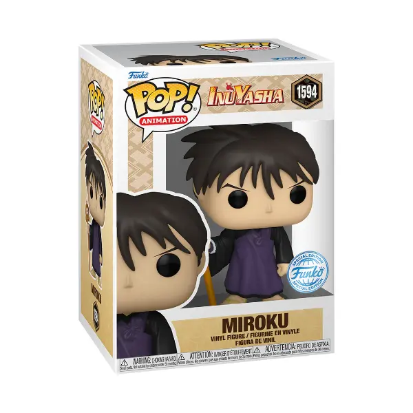 Funko POP Inuyasha - Miroku 1594 Special Edition – Bild 3