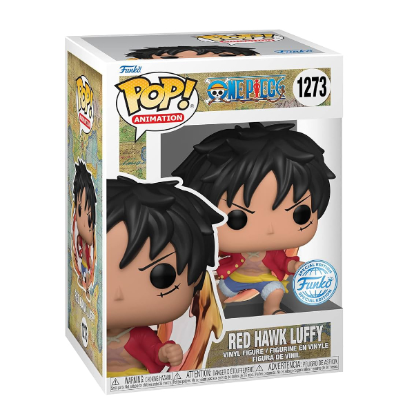 Funko POP! One Piece - Red Hawk Luffy 1273 - Special Edition – Bild 3