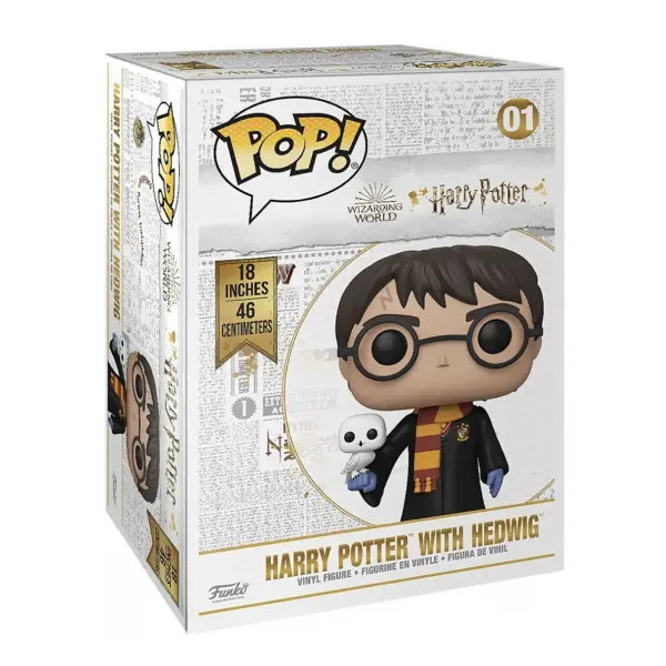 Funko POP! Harry Potter - Harry Potter w/Hedwig 18" – Bild 2
