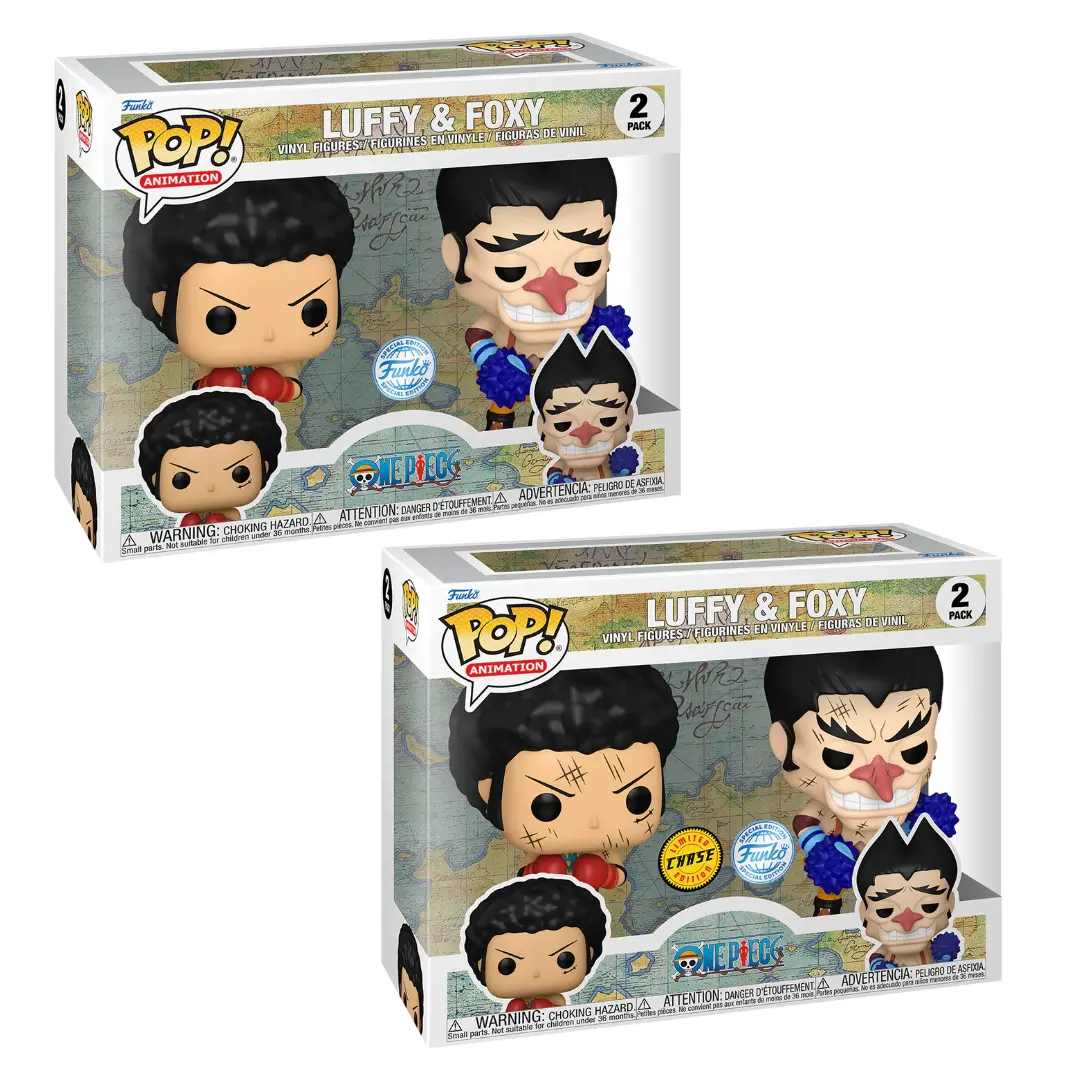 Funko POP One Piece Luffy & Foxy Bundle