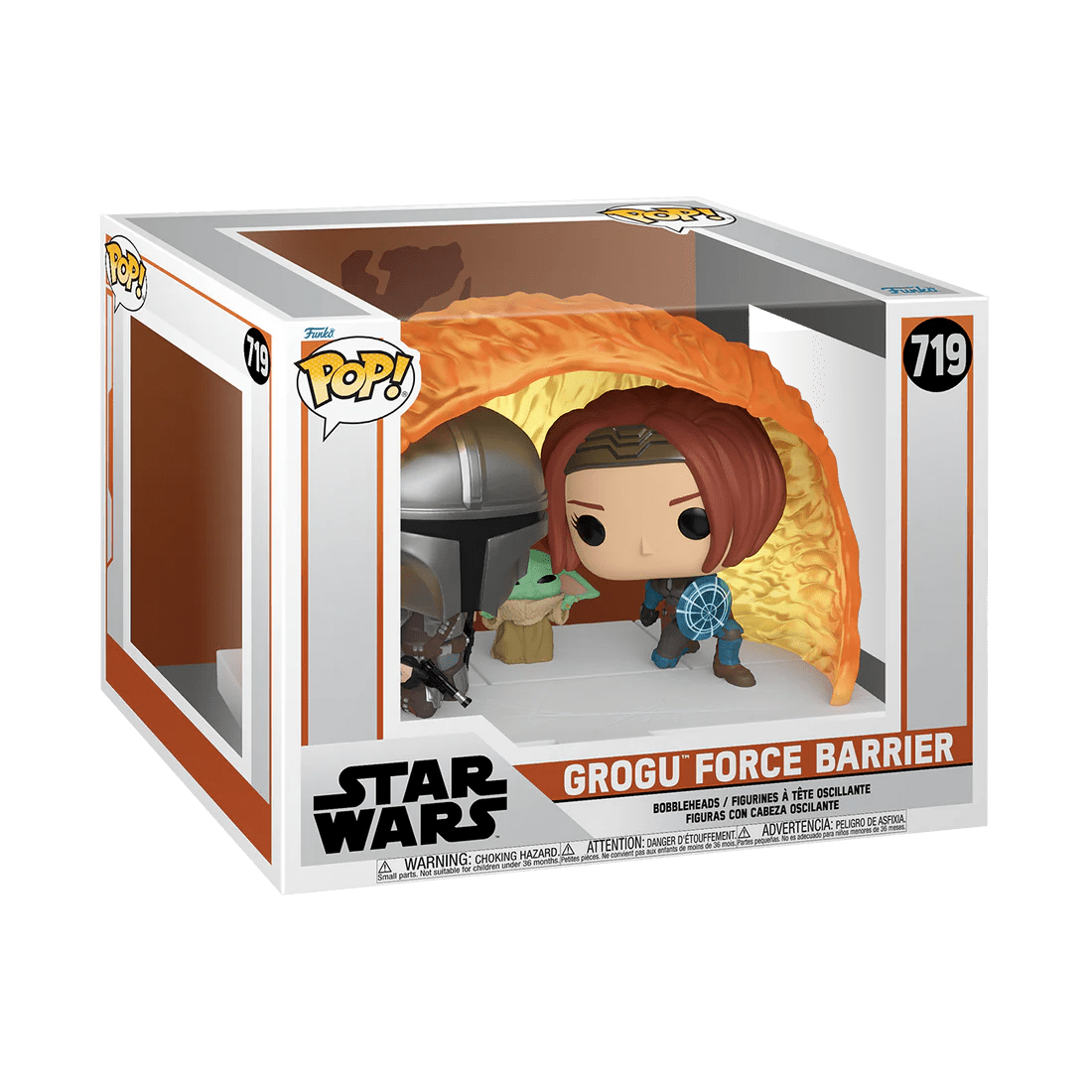 Funko POP Star Wars: The Mandalorian - Grogu Force Barrier 719 – Bild 2