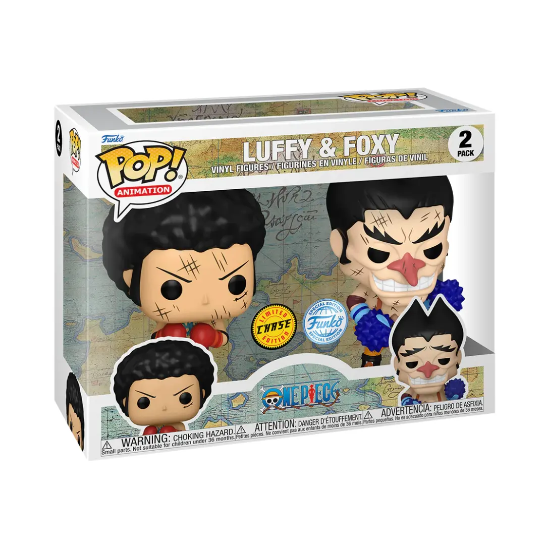 Funko POP! One Piece – Luffy & Foxy 2 Pack - Chase Bundle – Bild 3