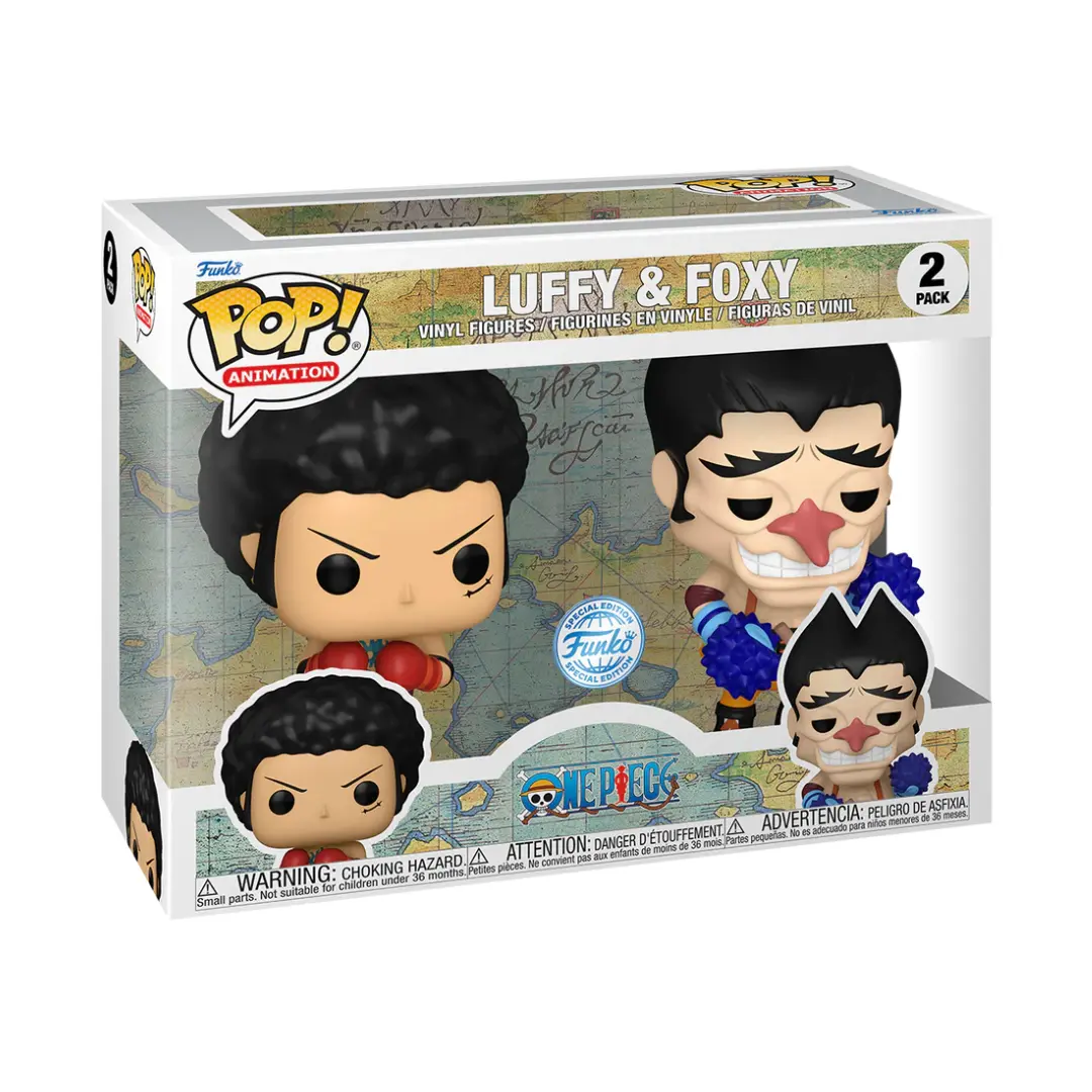 Funko POP! One Piece – Luffy & Foxy 2 Pack - Chase Bundle – Bild 4
