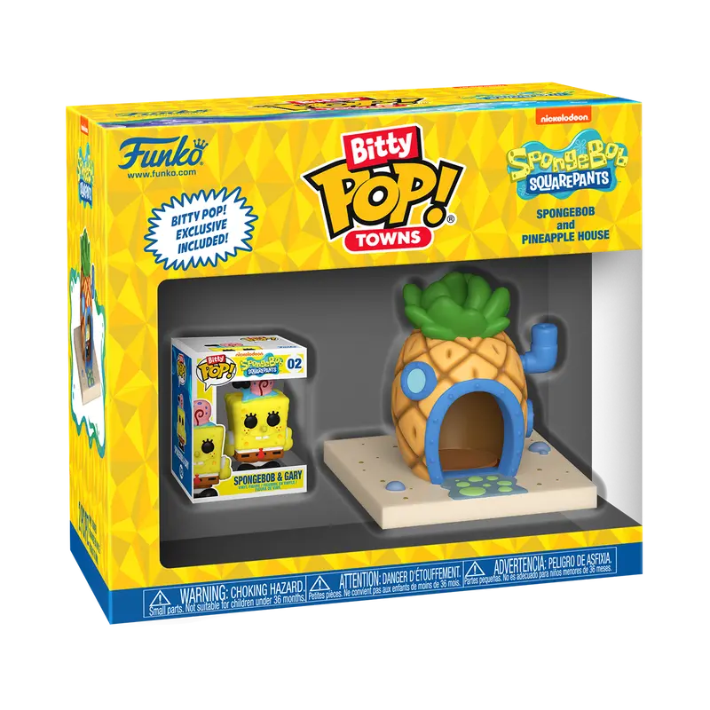 Funko Pop! Bitty Town: Spongebob - Spongebob and Pineapple House