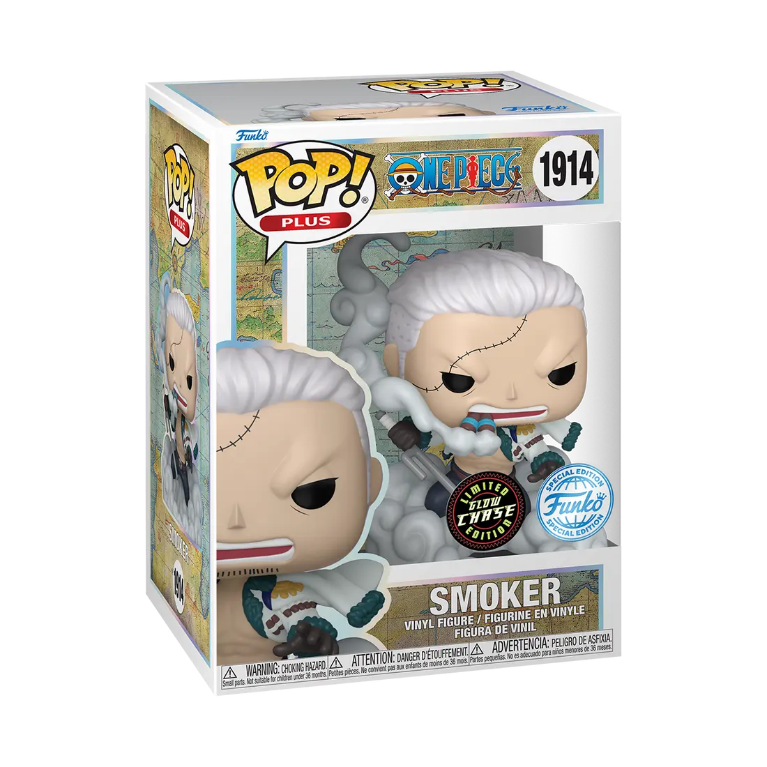 Funko POP! One Piece - Smoker 1914 Chase Bundle – Bild 7