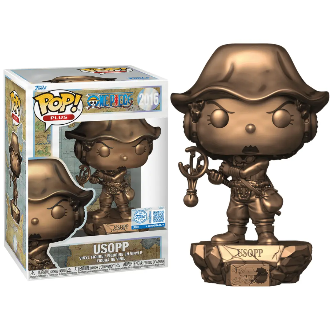 Funko POP Plus One Piece Usopp 2016 Bronze
