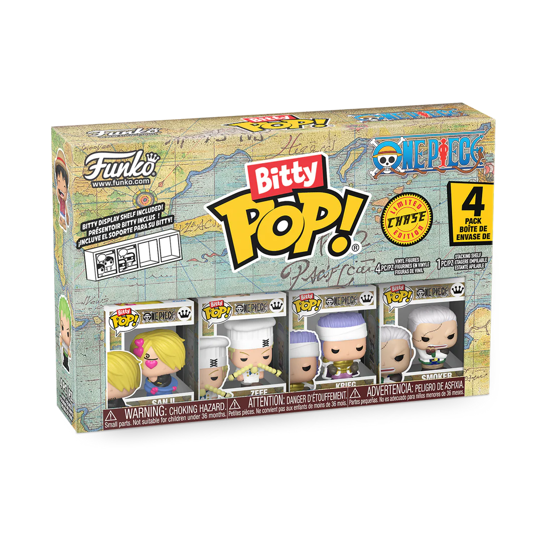 One Piece Bitty POP! Vinyl Figuren 4er-Pack - Sanji – Bild 4