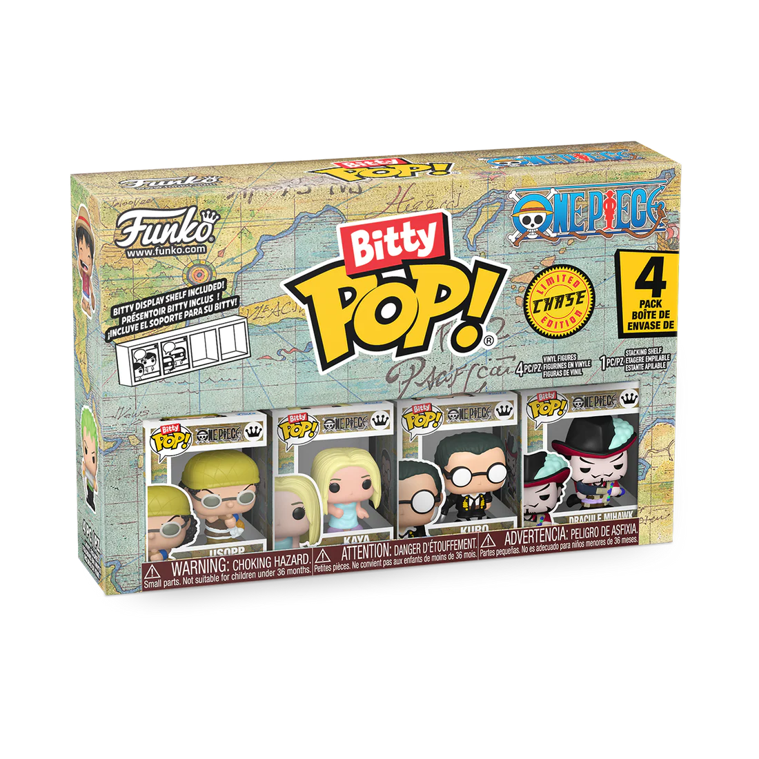 One Piece Bitty POP! Vinyl Figuren 4er-Pack - Usopp – Bild 4