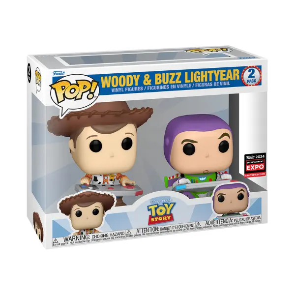 Funko POP C2E2 Woody & Buzz