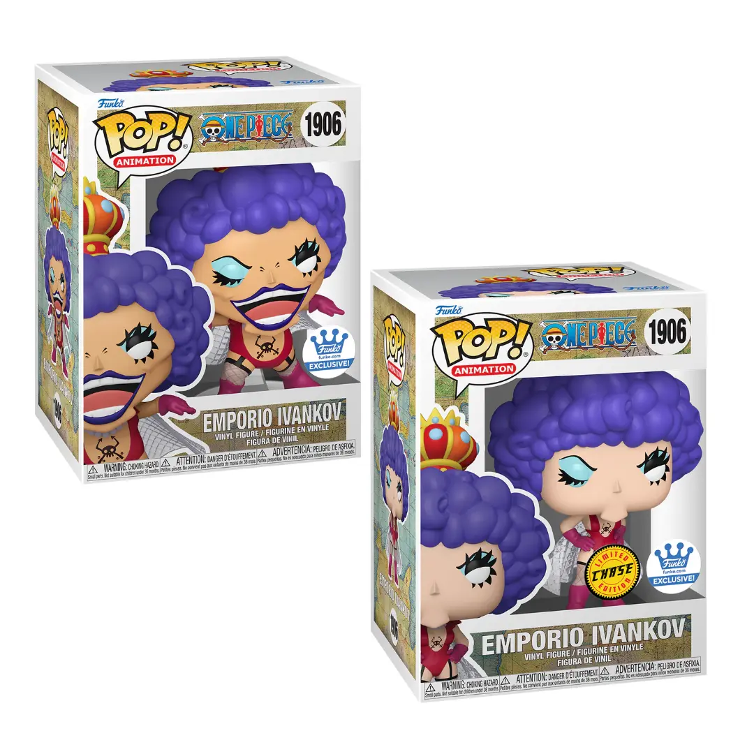 Funko POP! One Piece - Emporio Ivankov 1906 Chase Bundle