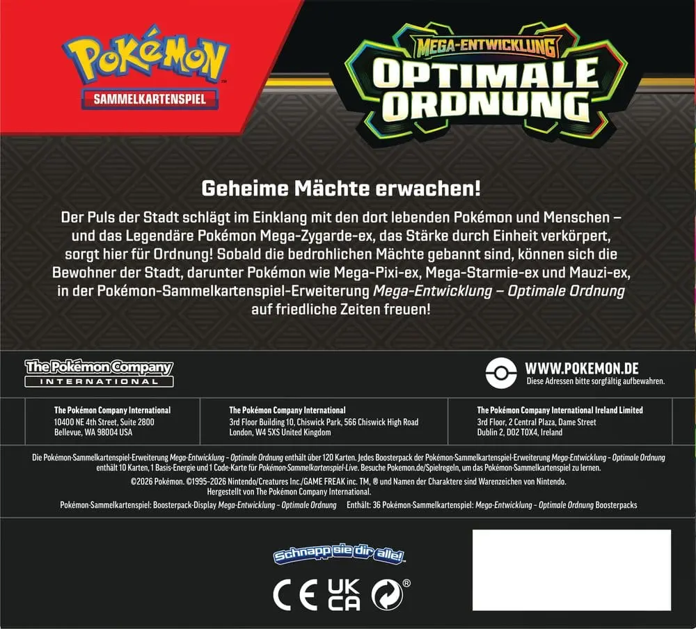 Pokémon: Mega Entwicklung - Optimale Ordnung Display *Deutsche Version* – Bild 2