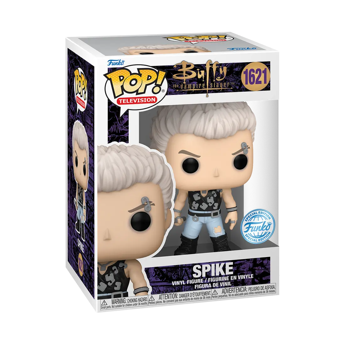 Funko POP! Buffy - The Vampire Slayer - Spike (Punk) 1621 Special Edition – Bild 3