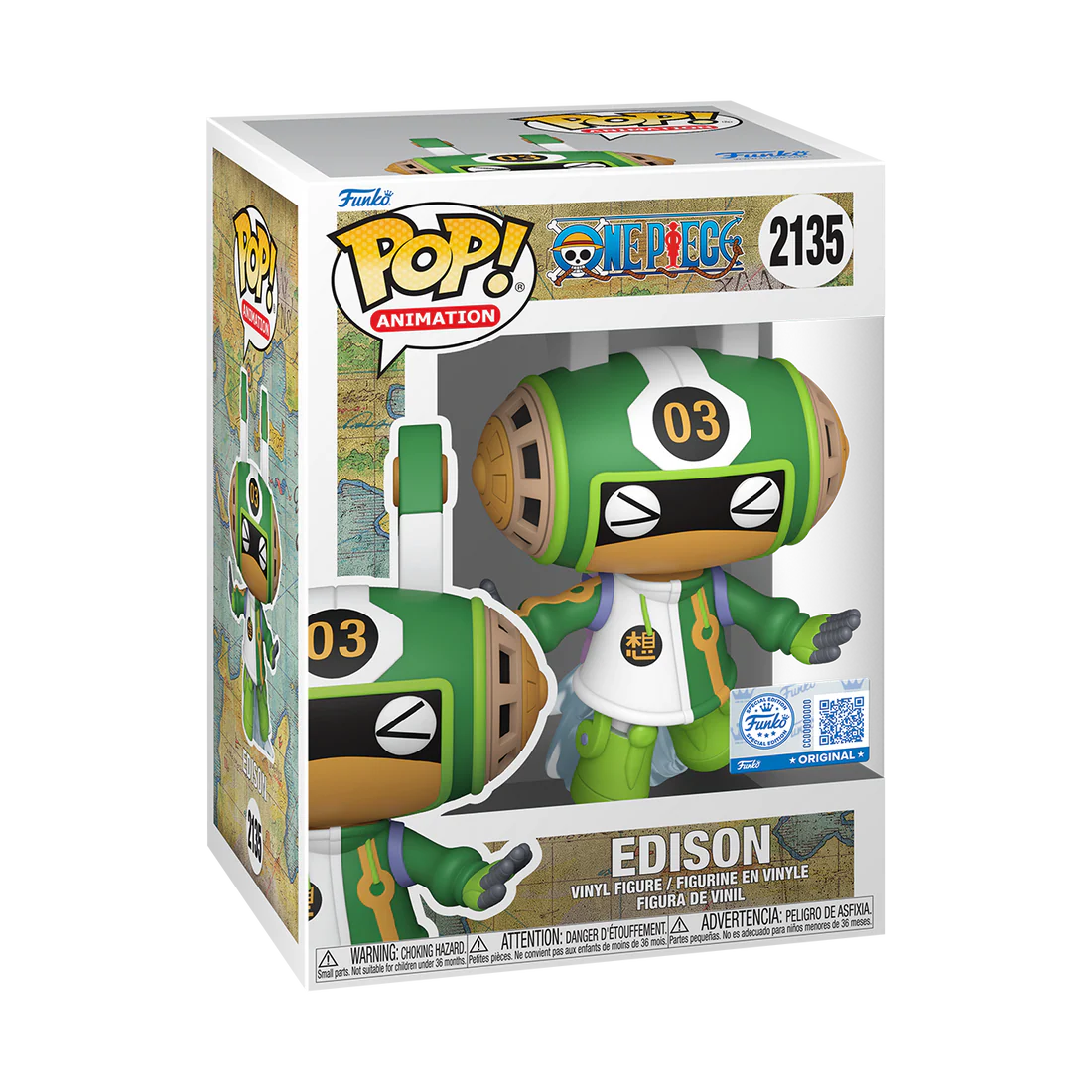 Funko POP! One Piece - Edison 2135 Special Edition