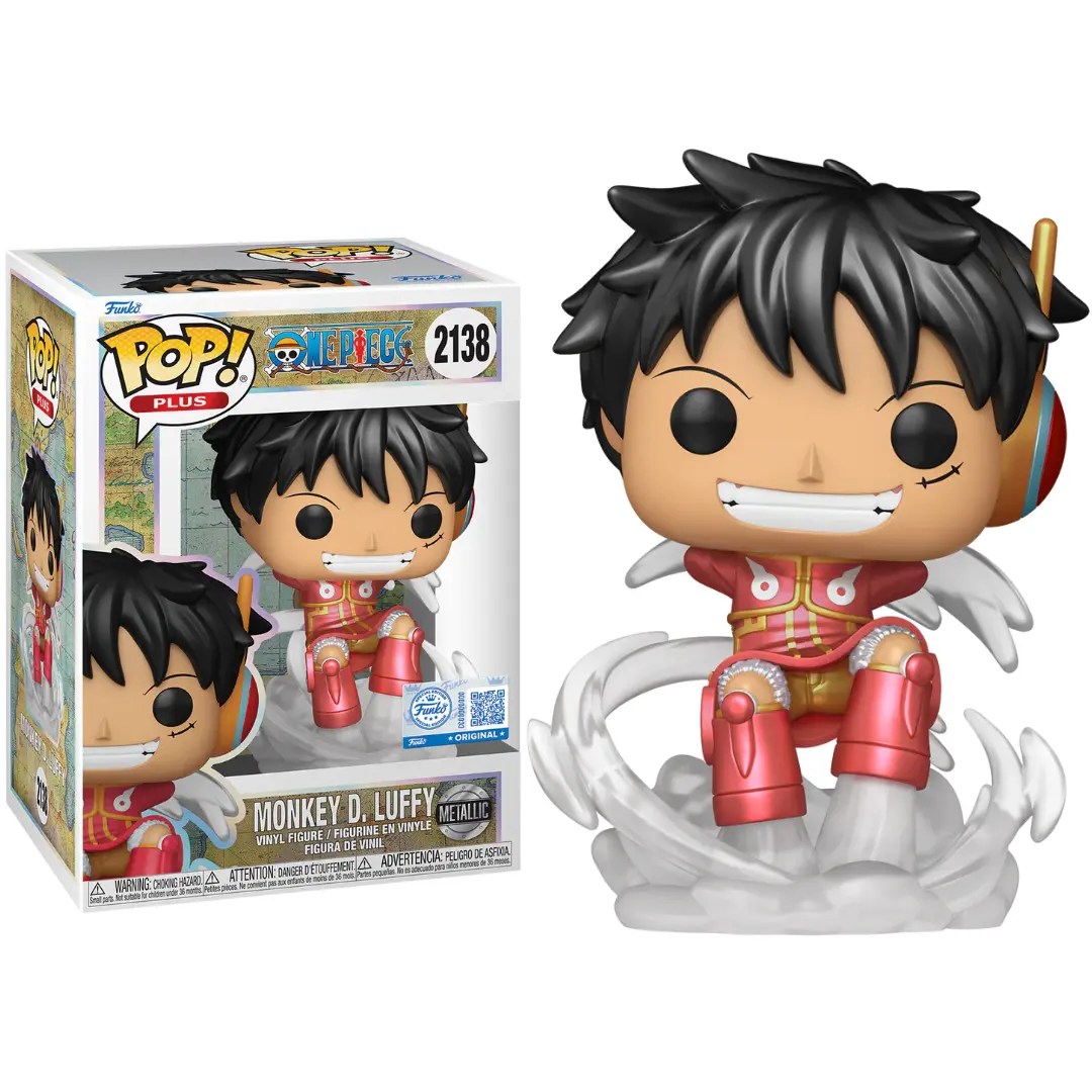 Funko POP! One Piece - Monkey D. Luffy 2138 (metallic) Special Edition