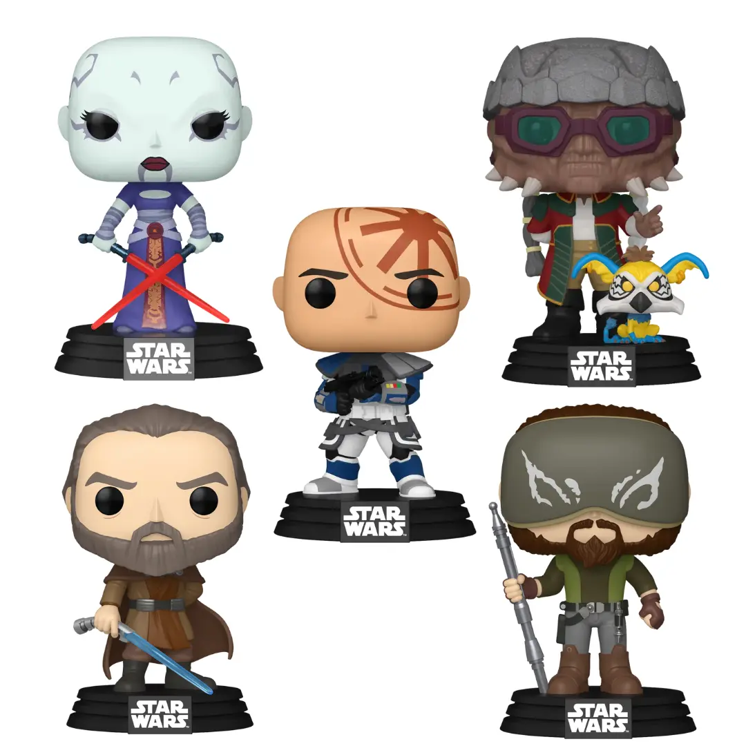 Funko POP! Star Wars - Clones & Rebels Bundle